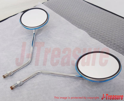 KAWASAKI KE100 1976-1991 Genuine Rear View Mirror RH & LH Set OEM