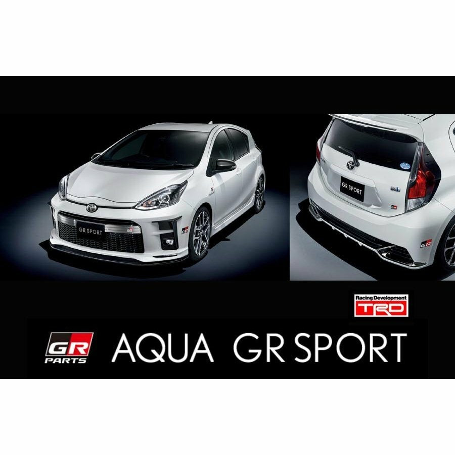 TOYOTA GR SPORT Genuine GR Logo Discharge Tape 100mm x 55mm Set of 4 MS373-00001