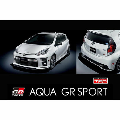 TOYOTA GR SPORT Genuine GR Logo Discharge Tape 100mm x 55mm Set of 4 MS373-00001
