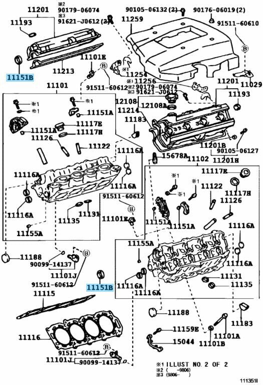 TOYOTA LEXUS Genuine Camshaft Setting Oil Seal 90311-71002 OEM