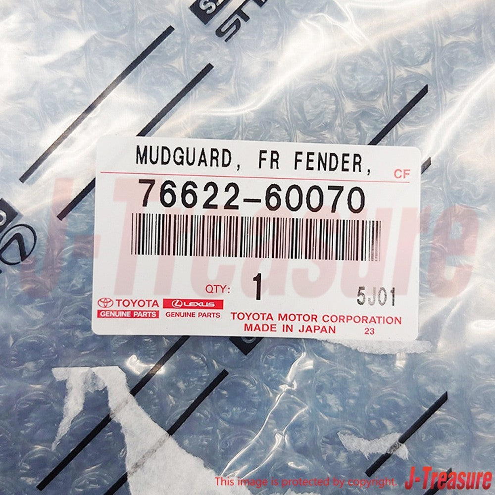 LEXUS LX470 UZJ100 1998-2007 Genuine Front Fender Mudguard Left 76622-60070 OEM