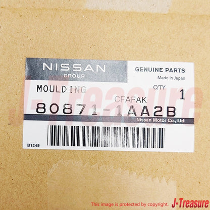 NISSAN MURANO 2009-2014 Genuine Moulding Front Door Left Side 80871-1AA2B OEM