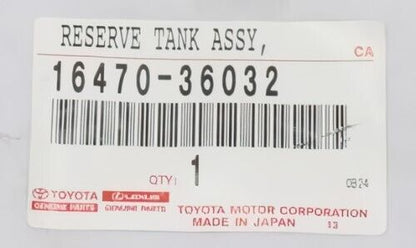 TOYOTA LEXUS IS350 ASE30 15-22 Genuine Radiator Reserve Tank 16470-36032 OEM