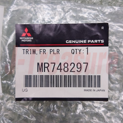 MITSUBISHI LANCER EVO 4 5 6 CN CP9A Genuine Front Pillar Trim RH MR748297 OEM