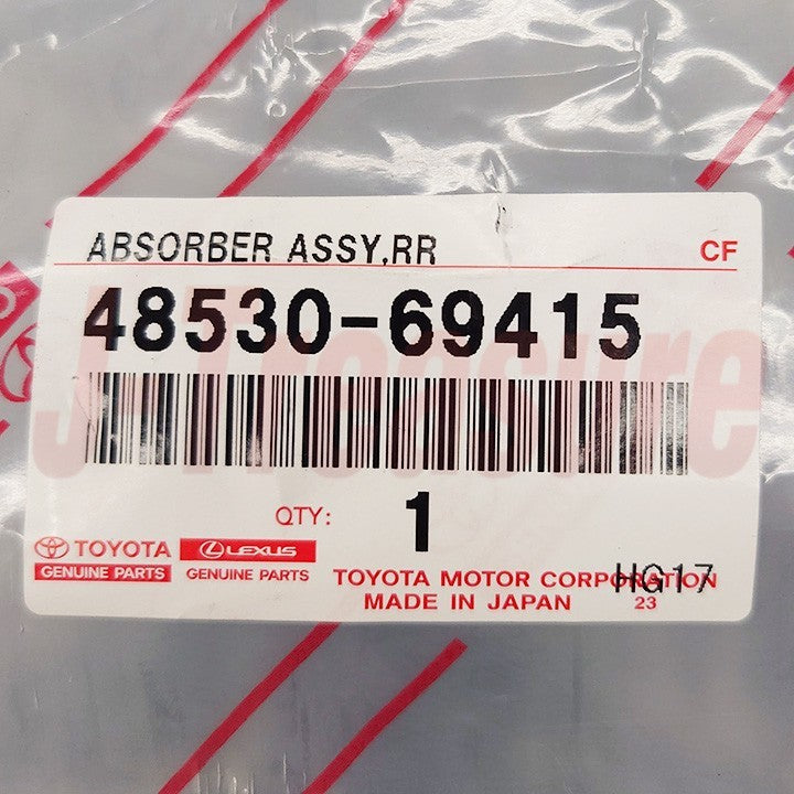 TOYOTA LEXUS LX570 2008-2021 Genuine Rear Shock Absorber 48530-69415 x2 Set OEM