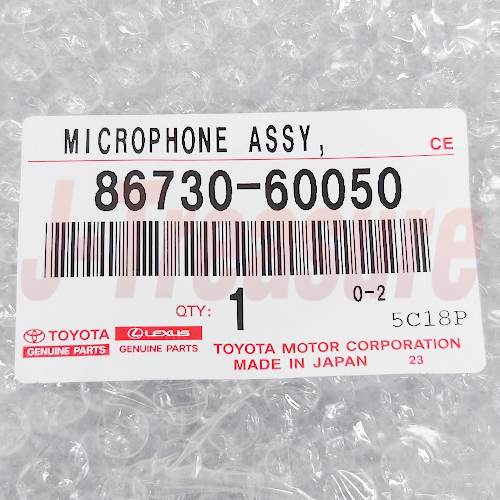 LEXUS GX460 10-19 CT200h 11-17 Genuine Telephone Microphone Assy 86730-60050 OEM