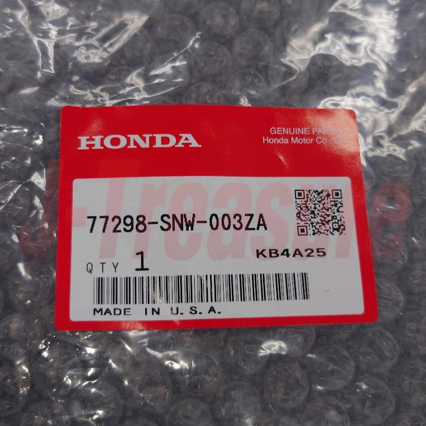 HONDA CIVIC TYPE-R FD2 Genuine Shifter Shift Boot Red Stitch 77298-SNW-003ZA OEM
