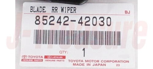 TOYOTA HIGHLANDER GSU40 08-13 Genuine Rear Wiper Blade Assy 85242-42030 OEM