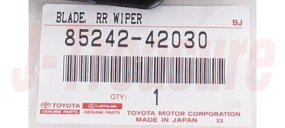 TOYOTA HIGHLANDER GSU40 08-13 Genuine Rear Wiper Blade Assy 85242-42030 OEM