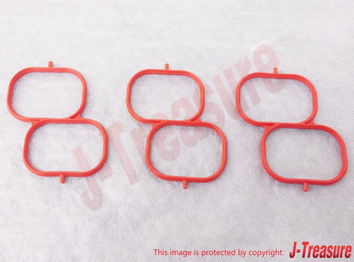 TOYOTA HIGHLANDER GVU48 08-16 Genuine Air Surge Tank To Intake M/f Gasket x3 set