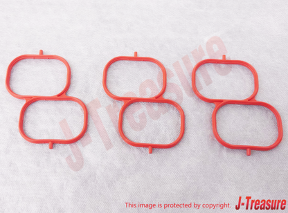 TOYOTA HIGHLANDER GVU48 08-16 Genuine Air Surge Tank To Intake M/f Gasket x3 set