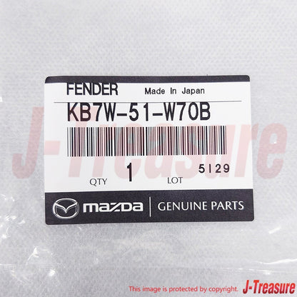 MAZDA CX-5 KF## 2017-2022 Genuine Front Fender Lower Molding RH KB7W-51-W70B OEM
