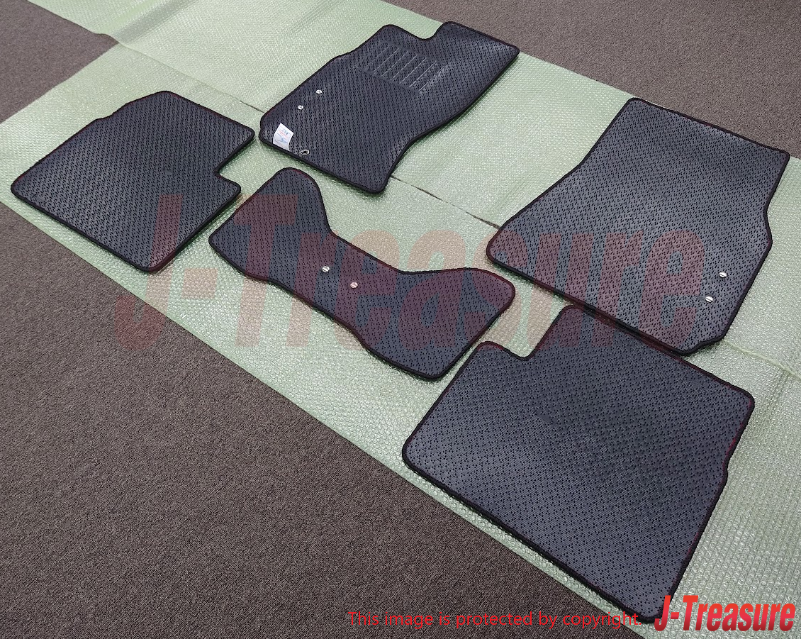 NISSAN SKYLINE GT-R BNR34 Genuine Nismo Floor Mat 5-Piece Set W/NISMO Old Logo