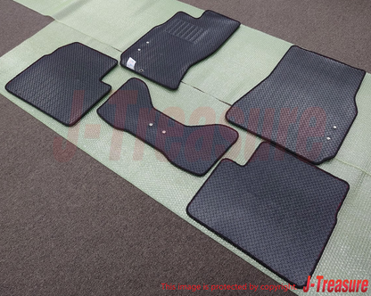 NISSAN SKYLINE GT-R BNR34 Genuine Nismo Floor Mat 5-Piece Set W/NISMO Old Logo