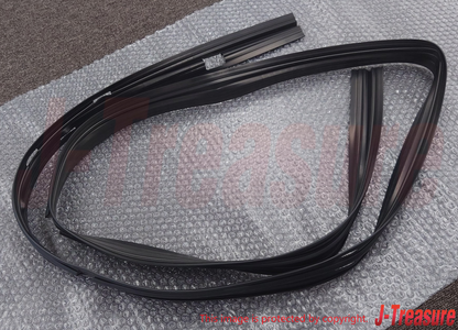 MITSUBISHI DELICA P0#W Genuine Rear Door Window Glass Runchannel RH & LH Set OEM