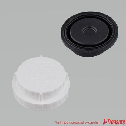 MITSUBISHI LANCER Evo 5 6 98-01 Genuine Brake Fluid Resrvoir Cap & Diaphragm Set