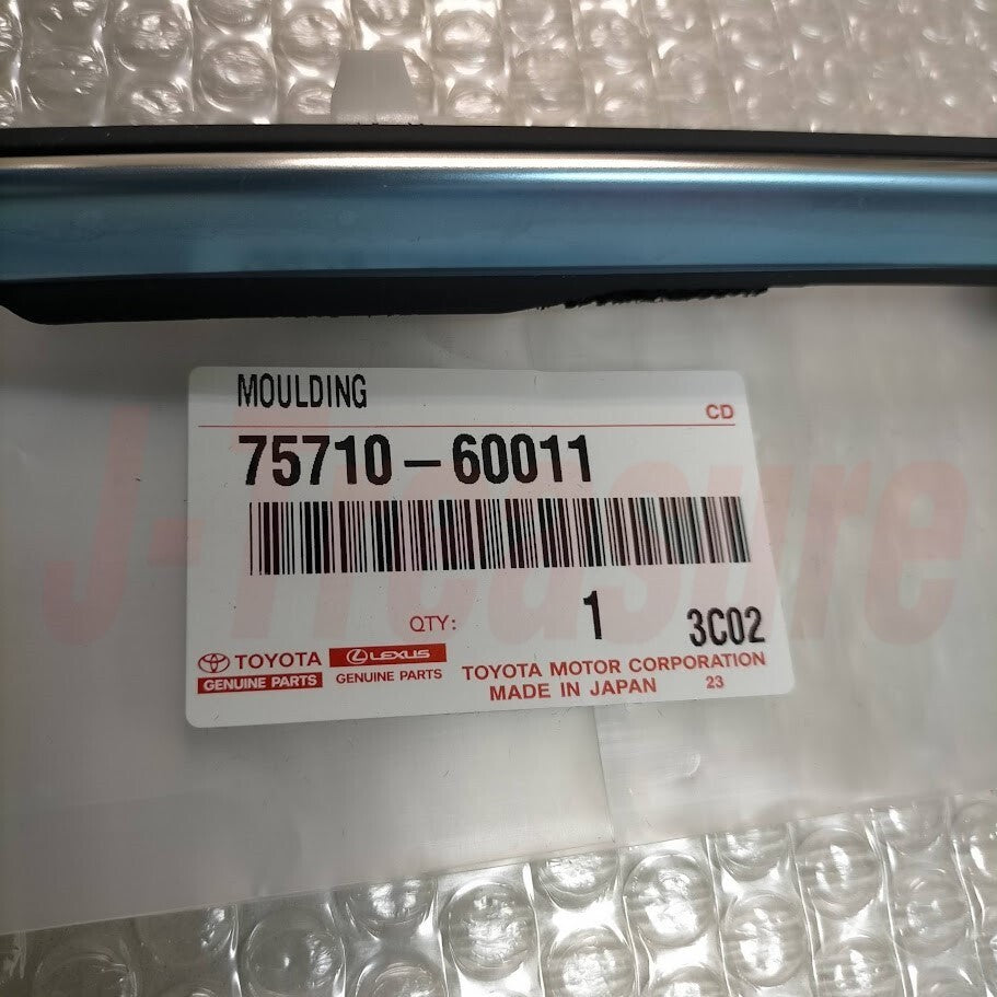 TOYOTA LAND CRUISER 80 LX450 Genuine Front Rear Quarter Moulding Set Chrome OEM