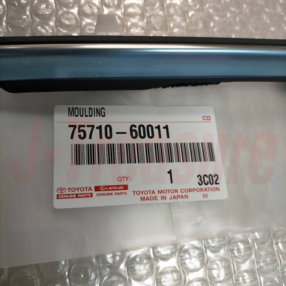 TOYOTA LAND CRUISER 80 LX450 Genuine Front Rear Quarter Moulding Set Chrome OEM