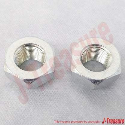 SUZUKI ALTO WORKS HA21S 94-98 Genuine Front Hub Lock Nut 09159-18008 x2 Set OEM