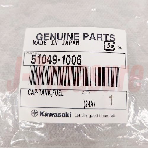 KAWASAKI KX125 KX250 1978-1986 Genuine Fuel Tank Cap 51049-1006 OEM