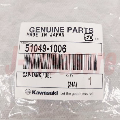 KAWASAKI KX125 KX250 1978-1986 Genuine Fuel Tank Cap 51049-1006 OEM