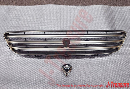 TOYOTA ALTEZZA 98-05 Genuine Radiator Grille Early Model & F/Emblem BK Set OEM