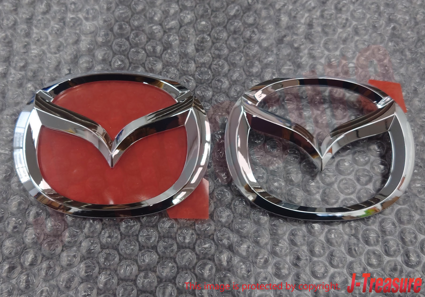 MAZDA RX-8 RX8 SE3P 2004-2008 Genuine Front & Rear Emblem Badge Set Chrome OEM