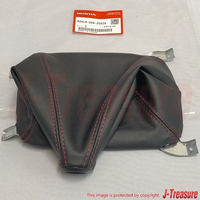 HONDA CIVIC TYPE-R EK9 96-00 Genuine Red Stitch Shift Boot 83414-S04-Z50ZA OEM