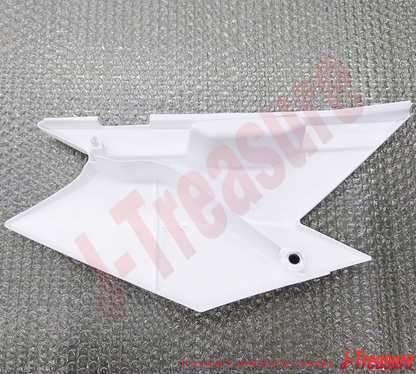 KAWASAKI KLX140 08-24 Genuine Rear Side Cover B.WHITE RH & LH Set OEM