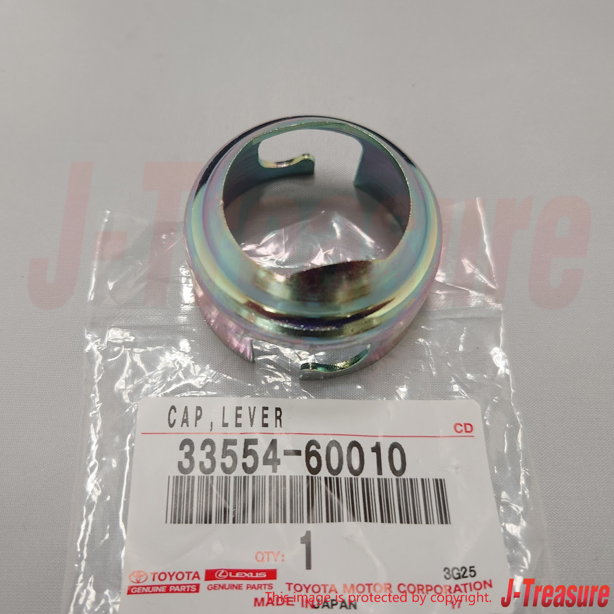 TOYOTA LAND CRUISER BJ40LV 1973-1984 Genuine Shift Lever Cap 33554-60010 OEM