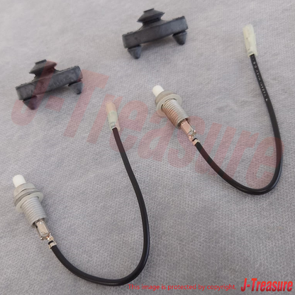 TOYOTA LEVIN TRUENO AE86 Genuine Courtesy Lamp Switch & Cushion Set of 2 OEM