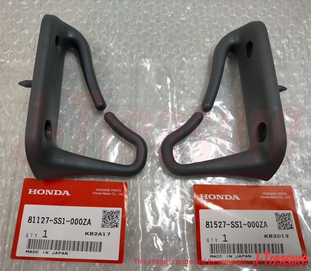 HONDA BEAT PP1 1991-1996 Genuine Seatbelt Guide RL Set 81127/81527-SS1-000ZA OEM
