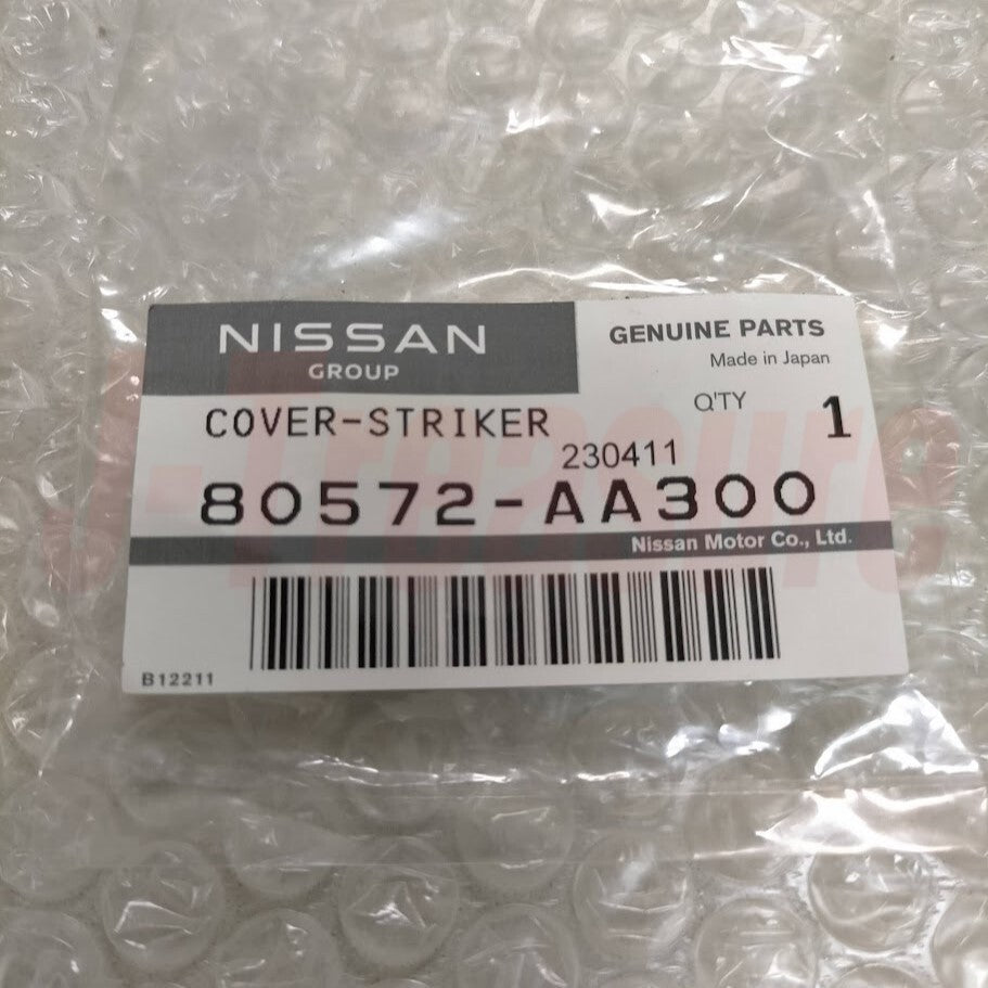 NISSAN GT-R R35 2009-2023 Genuine Door Striker Cover 80572-AA300 x2 Set OEM