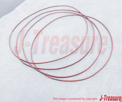 MAZDA RX-7 FD3S RX-8 SE3P Genuine 13B Ring Square Inner x4 Set N326-10-B71A OEM