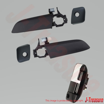 TOYOTA HIACE KDH220 06-13 Genuine Fr/Rr Door Outside Handle & Cover set 4Door