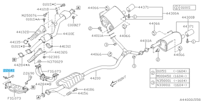 SUBARU FORESTER SJ# 14-16 XV GP7 14-15 Genuine Oxygen Sensor Assy 22641AA670 OEM