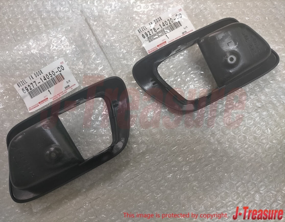 TOYOTA SUPRA JZA80 MK4 93-98 Genuine Inner Door Handle Bezel Right Left Set OEM
