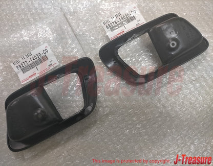 TOYOTA SUPRA JZA80 MK4 93-98 Genuine Inner Door Handle Bezel Right Left Set OEM
