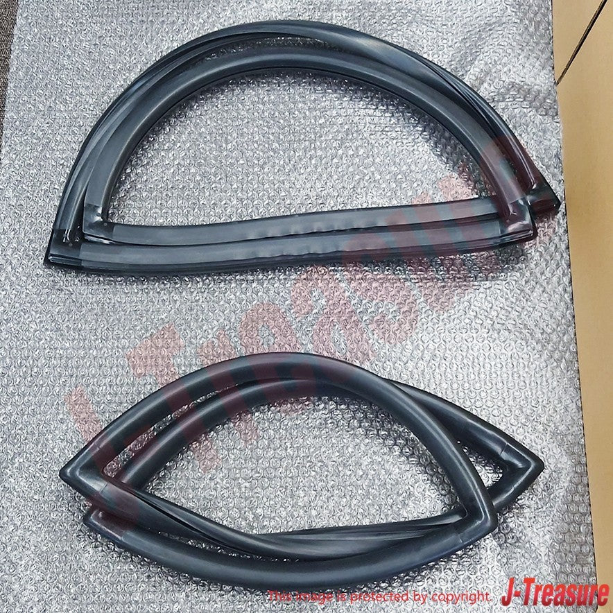 TOYOTA LAND CRUISER BJ70 Genuine Back Door Glass Weatherstrip RH & LH Set OEM