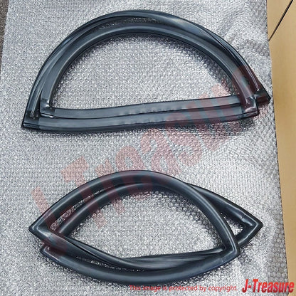 TOYOTA LAND CRUISER BJ70 Genuine Back Door Glass Weatherstrip RH & LH Set OEM