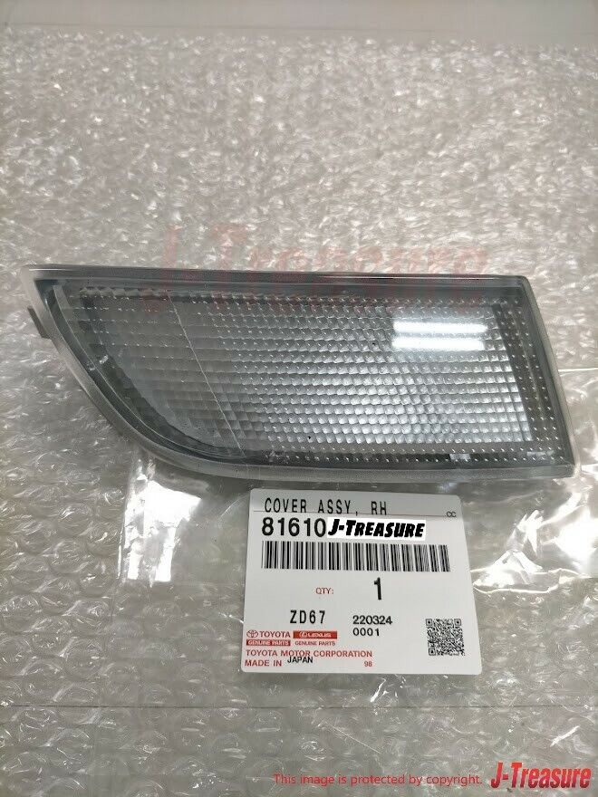 TOYOTA MR2 SW20 SW20L Genuine Front Clearance Lamp Right & Left Clear Lens OEM