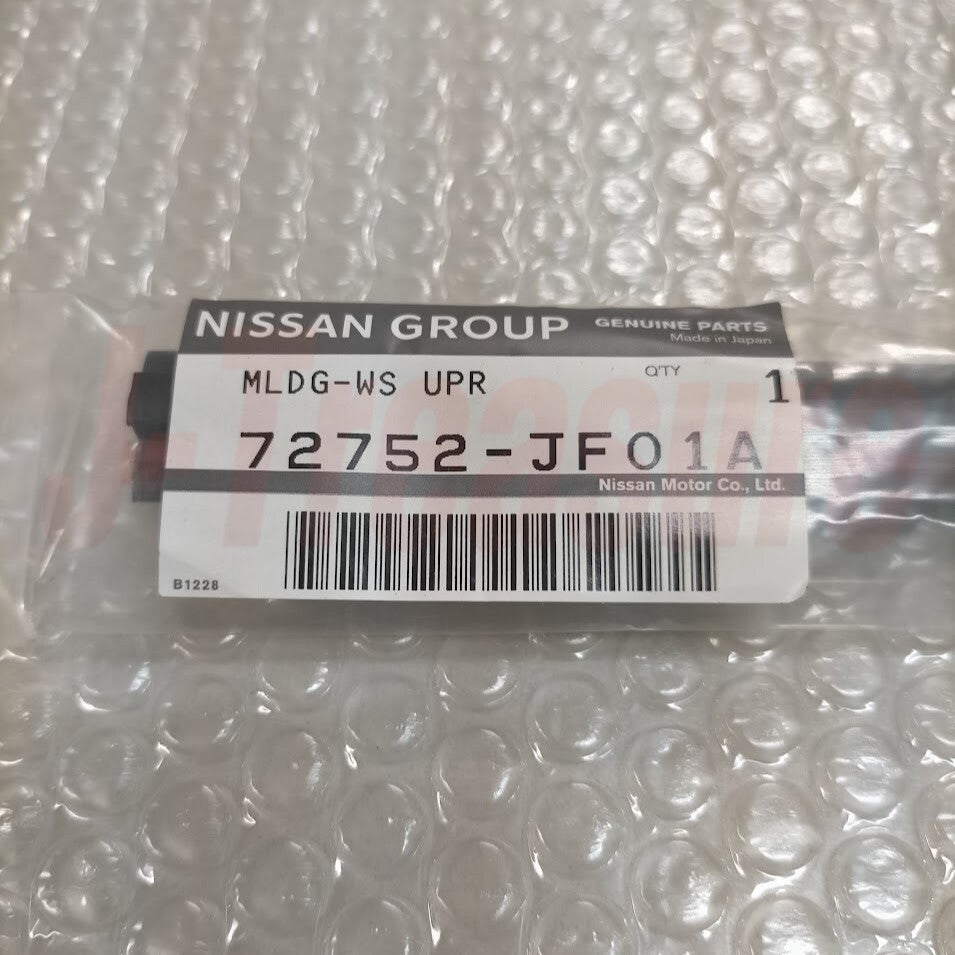 NISSAN GT-R R35 09-21 23 Genuine Front Windshield Upper Moulding 72752-JF01A OEM