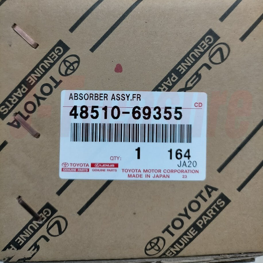 TOYOTA LEXUS LX570 2008-2021 Genuine Front Shock Absorber 48510-69355 x2 Set OEM