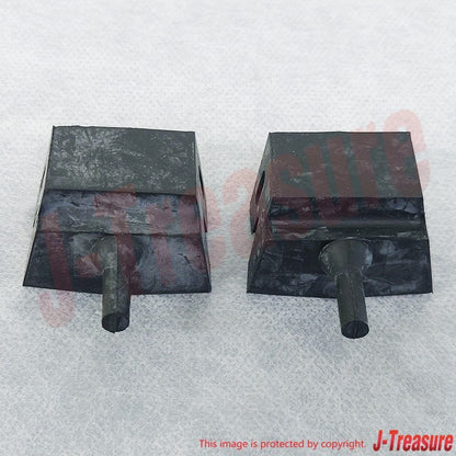 NISSAN SUNNY TRUCK DATSUN 1200 Genuine Bonnet Hood Bumper 65806H1000 x2 OEM