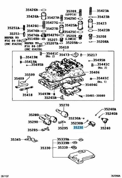 TOYOTA LEXUS Genuine Transmission Solenoid Valve 3Way AT CVT 35230-30010 OEM