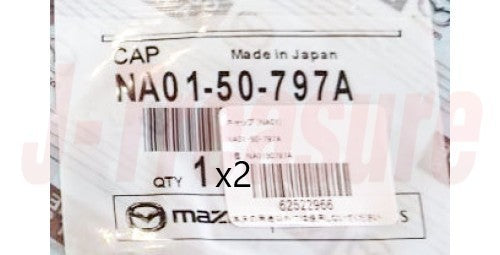MAZDA MX-5 MIATA NA NB 1990-2005 Genuine Cowl Grille NA01-50-790E OEM With Cap