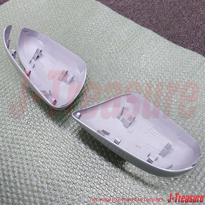 TOYOTA VITZ YARIS SCION xD Genuine Outer Mirror Cover Silver Right Left Set OEM