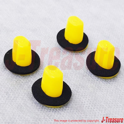 NISSAN 370Z Z34 09-20 Genuine Pillar Finisher Grommet 76848-71S00 x4 Set OEM