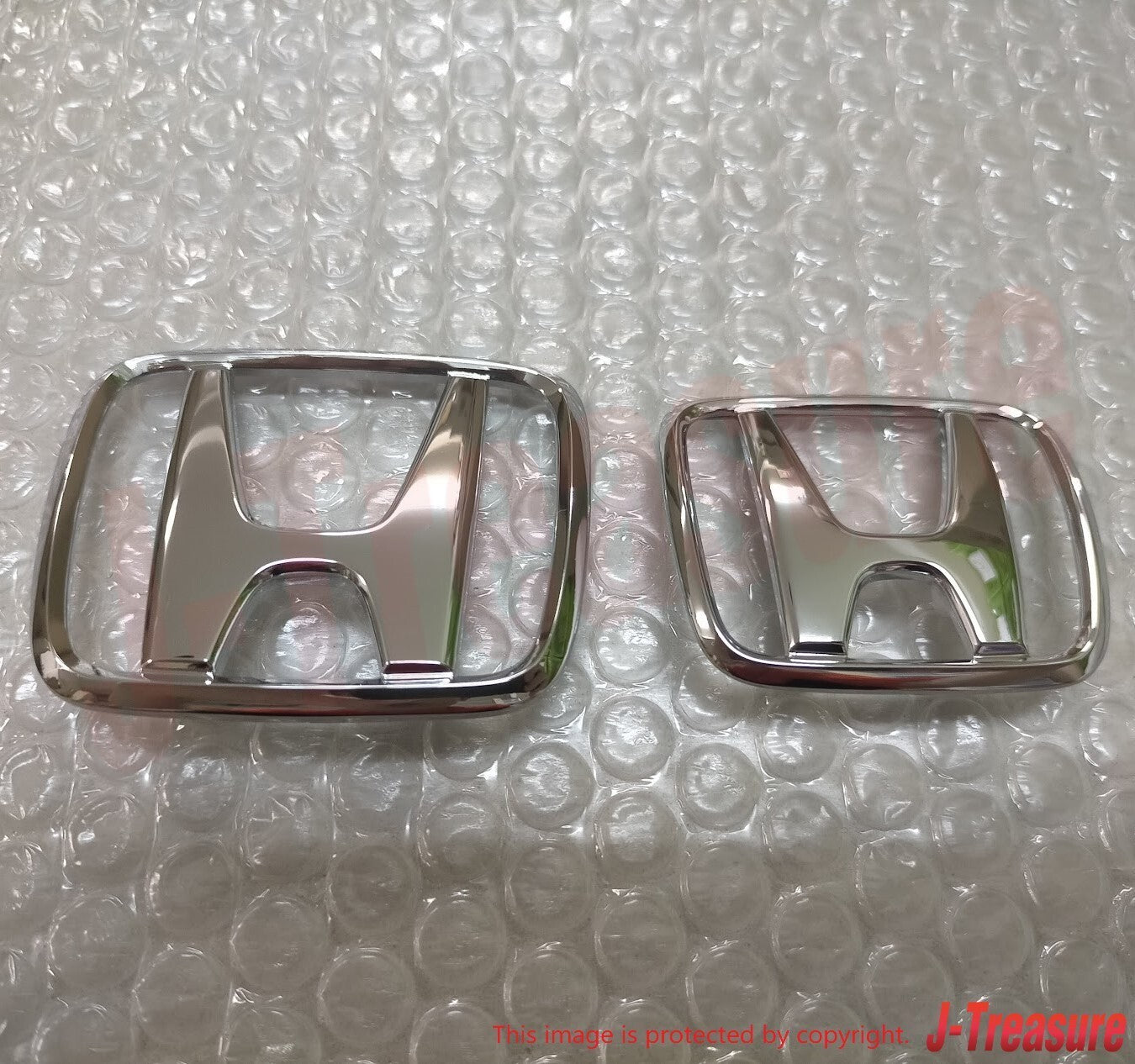 HONDA CIVIC SiR EG6 EG4 1992-1995 3 Door Genuine Front & Rear "H" Emblem Set OEM
