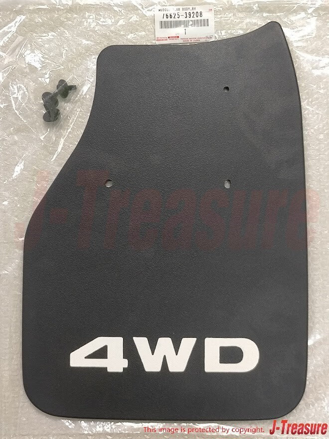 TOYOTA HILUX PICKUP 4RUNNER 89-93 Genuine Rear Mud Flap Guard 4WD RH LH Set OEM